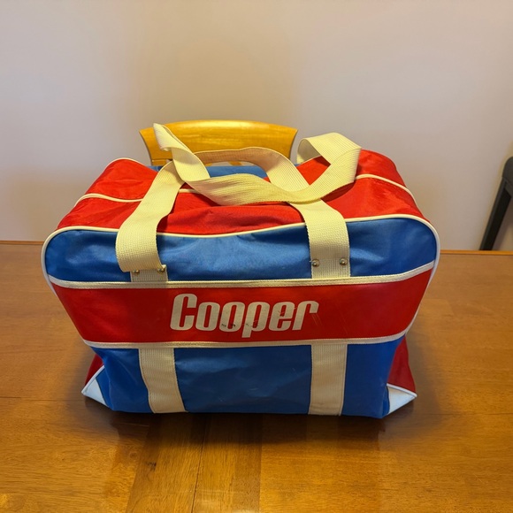 Cooper Other - Cooper Hockey Bag VTG NHL Montreal Canadiens Winnipeg Jets Made In Canada